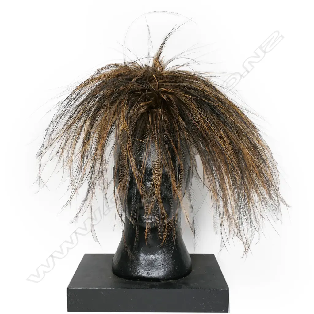 A Cassowary feather headdress, Image 1++