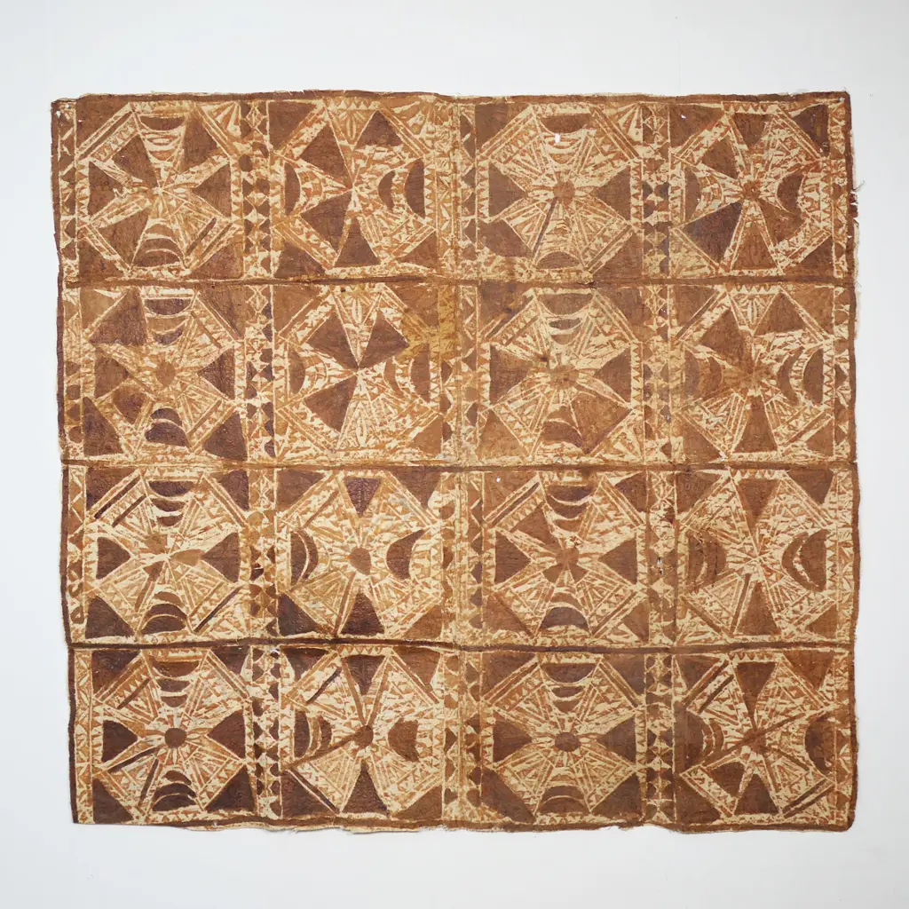 A large Samoan tapa cloth, Image 1++