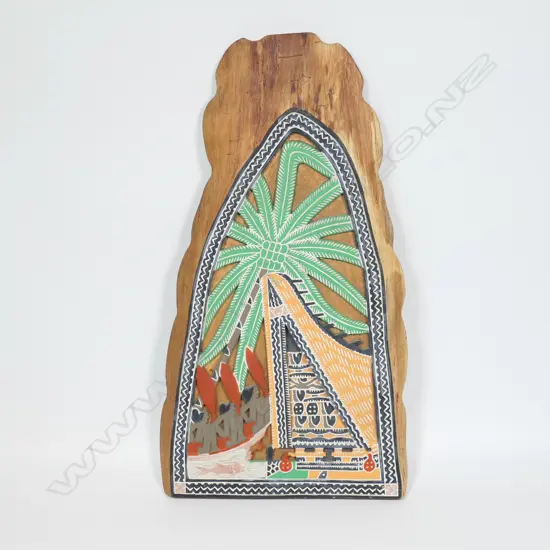 Ngkeklau wooden story board,