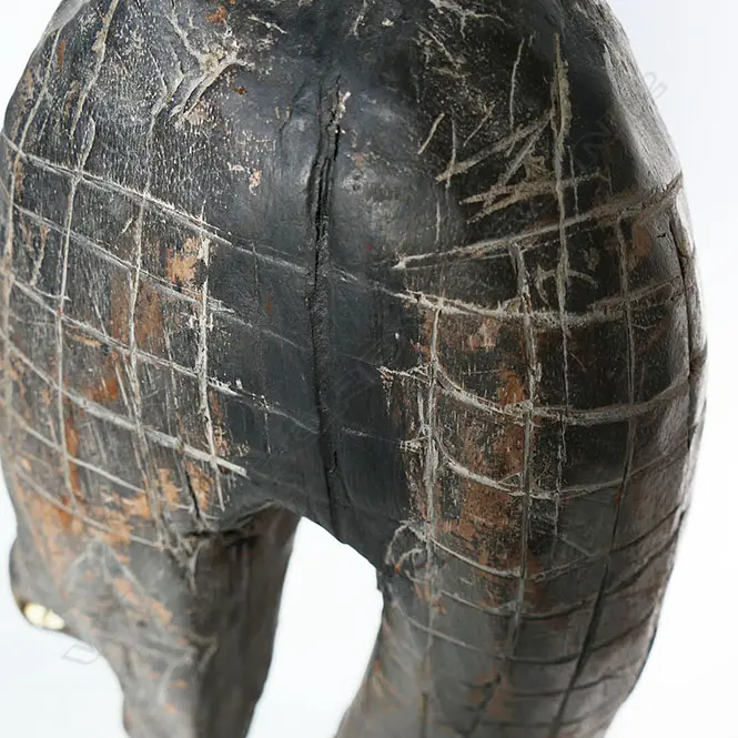 PNG standing crocodile man wooden sculpture, Image 1++