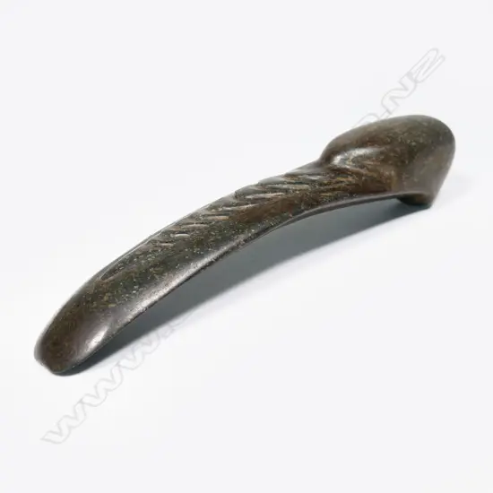 An unusual stone adze blade