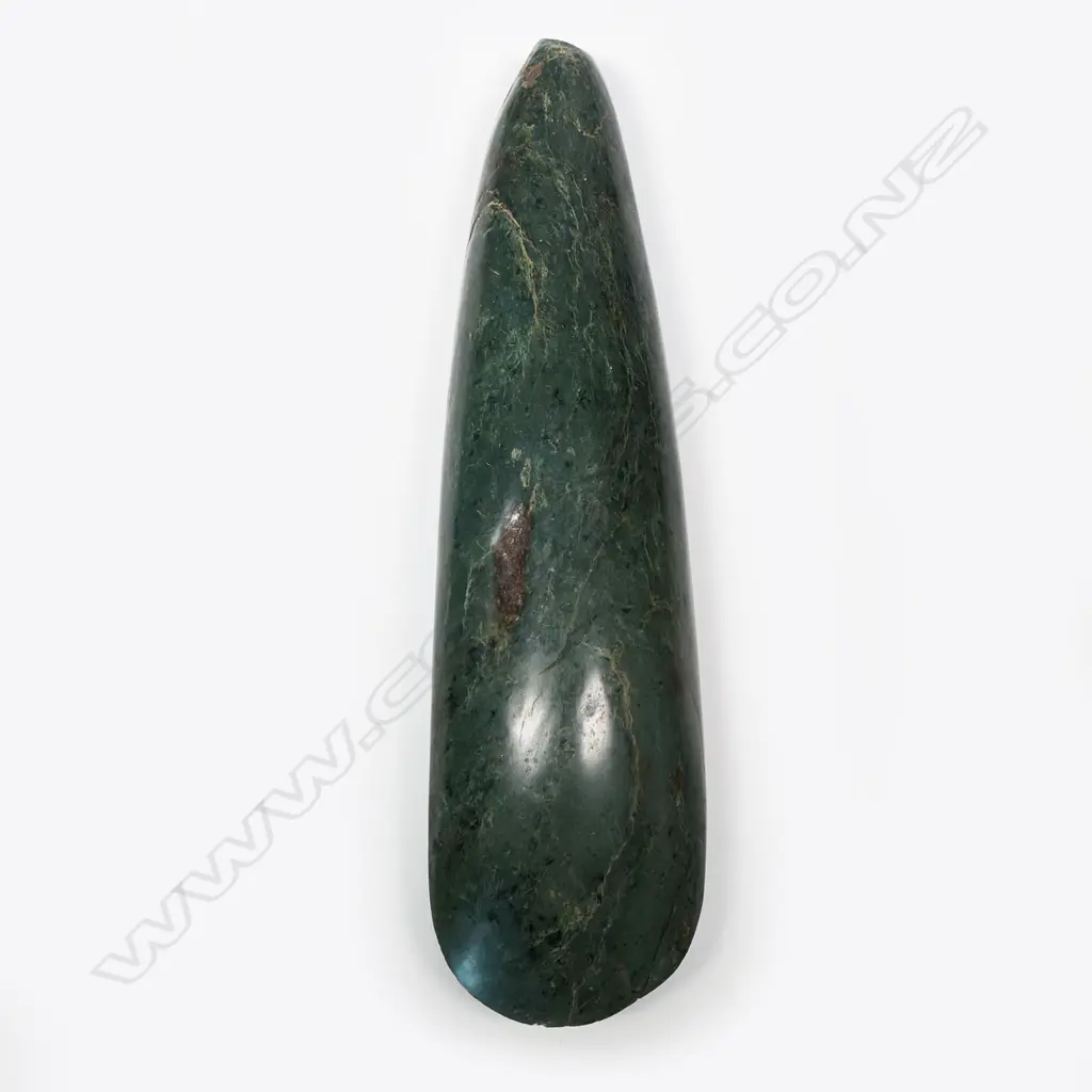 A polished stone bride price celt / wealth object Image 1++