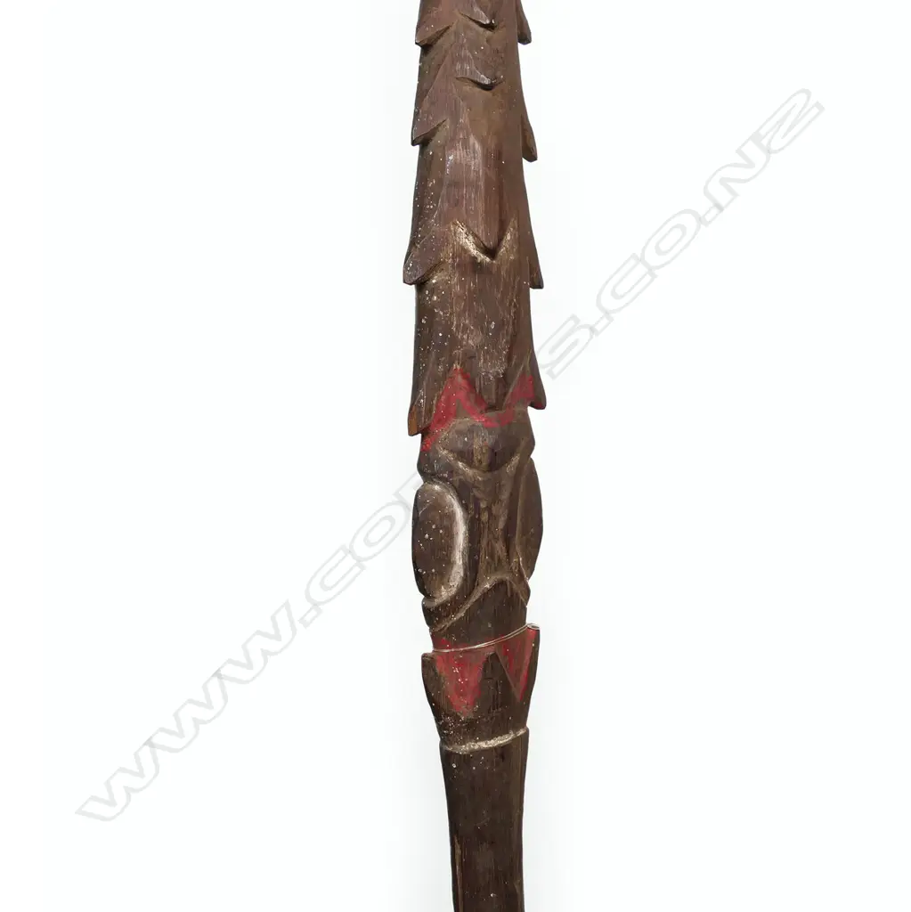 A Papua New Guinean pig killing spear Image 1++