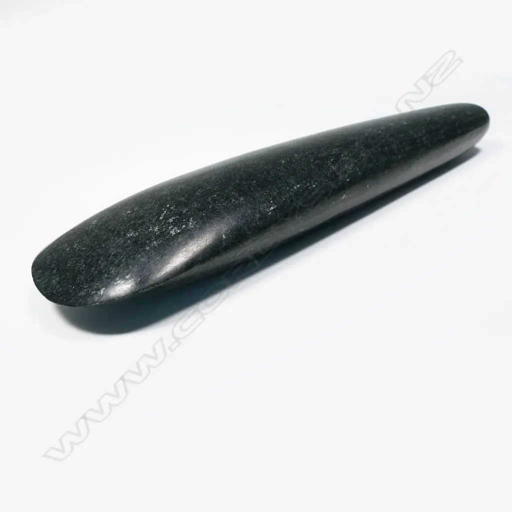 A very large polished stone bride price celt / wealth object Image 1++
