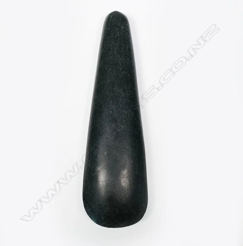 A very large polished stone bride price celt / wealth object Image 1++