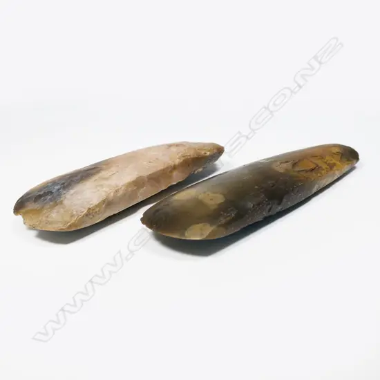 A Neolithic flint axe head