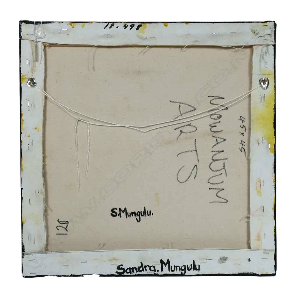 Sandra Mungulu (Worrorra 1961-) 'Wandjina and Gyorn Gyorn' Image 1++