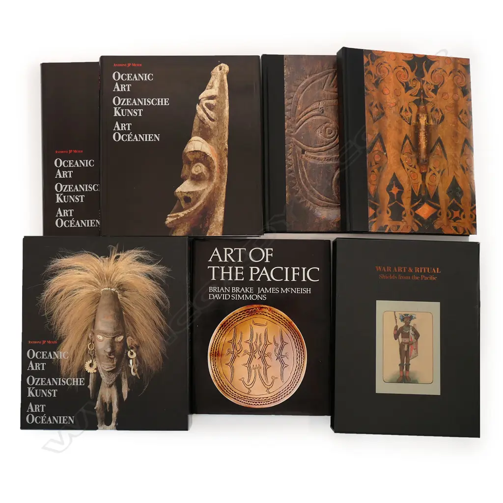 Three books on Pacific Art/Shields (click for details) Image 1++