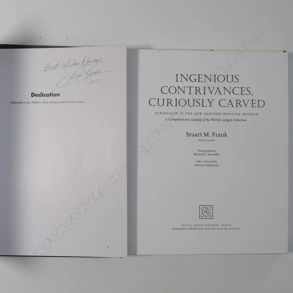 Two books on Scrimshaw (click for details) Image 1++