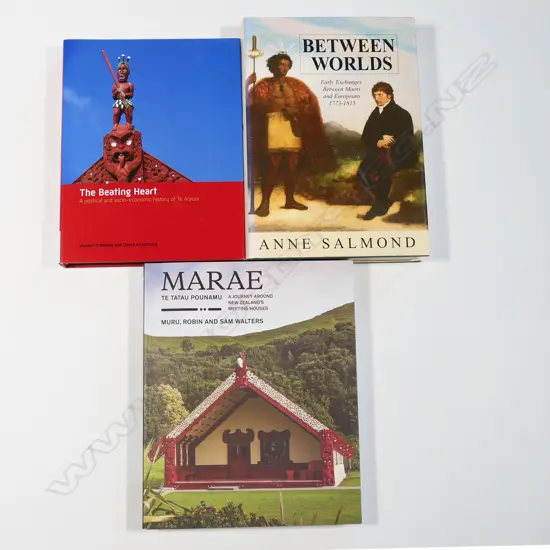 Three New Zealand Māori historical books (click for details)