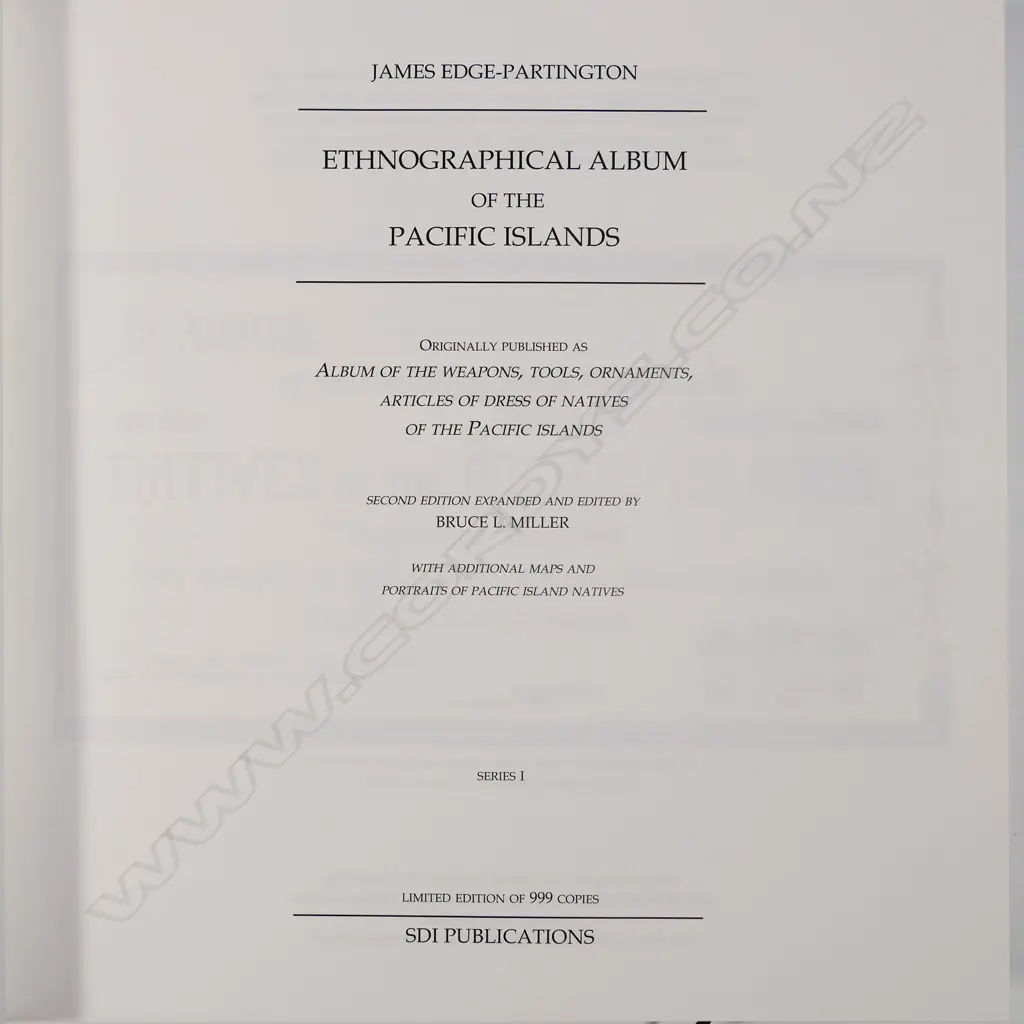An ethnographical Album of the Pacific Islands (click for details) Image 1++