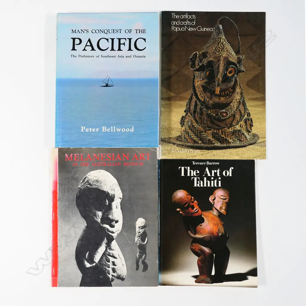 Four books on Pacific Art Image 1++