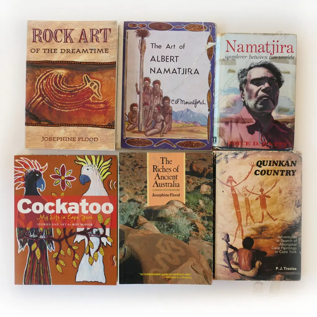 Six books on Australia (all slightly worn) (click for details) Image 1++