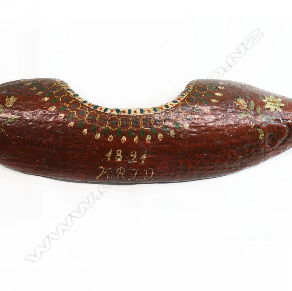 A 19thC Danish milkmaid's yoke (åg) Image 1++