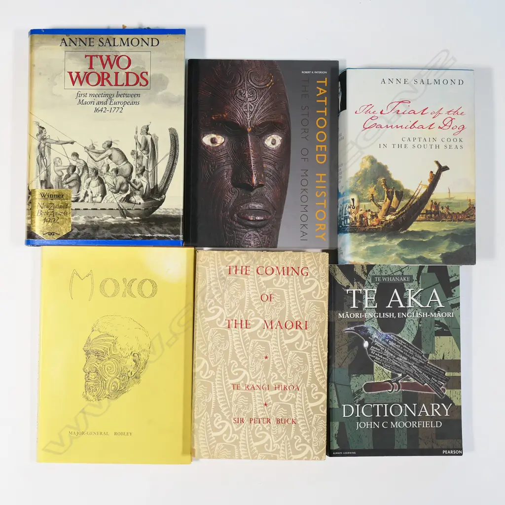 Six books: Māori Image 1++