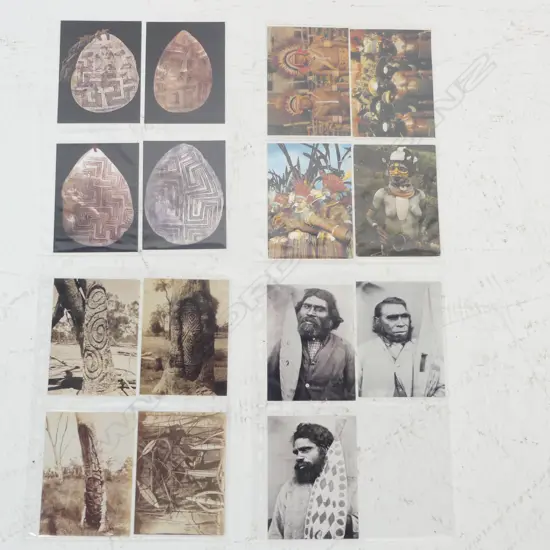 * 15 ETHNOGRAPHIC POSTCARDS