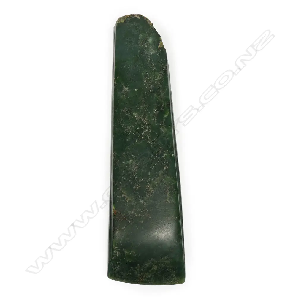 A large and impressive toki pounamu (adze) Image 1++