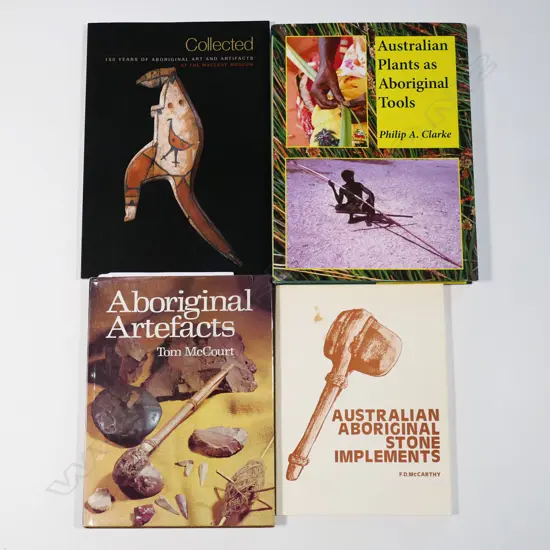 Four books on Aboriginal Art
