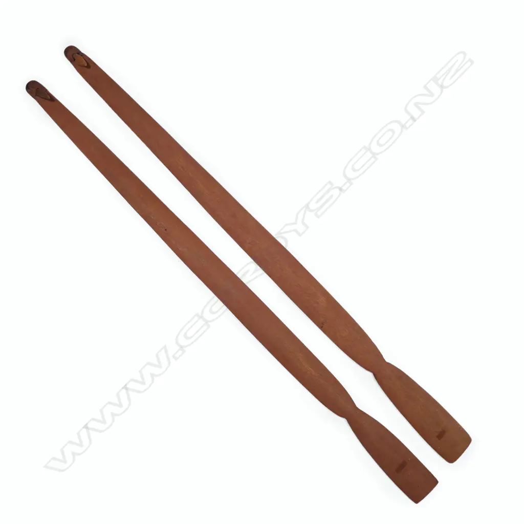 Two Australian Aboriginal woomera Image 1++