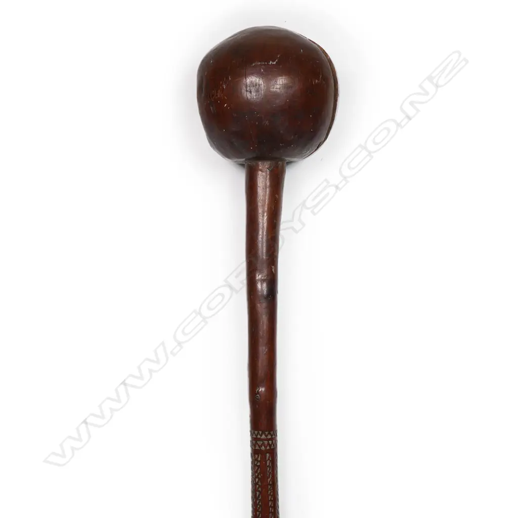 A 20thC Fijian Ula throwing club Image 1++