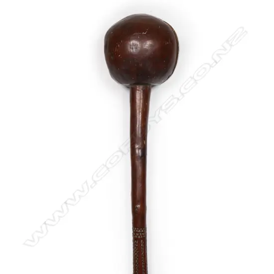 A 20thC Fijian Ula throwing club