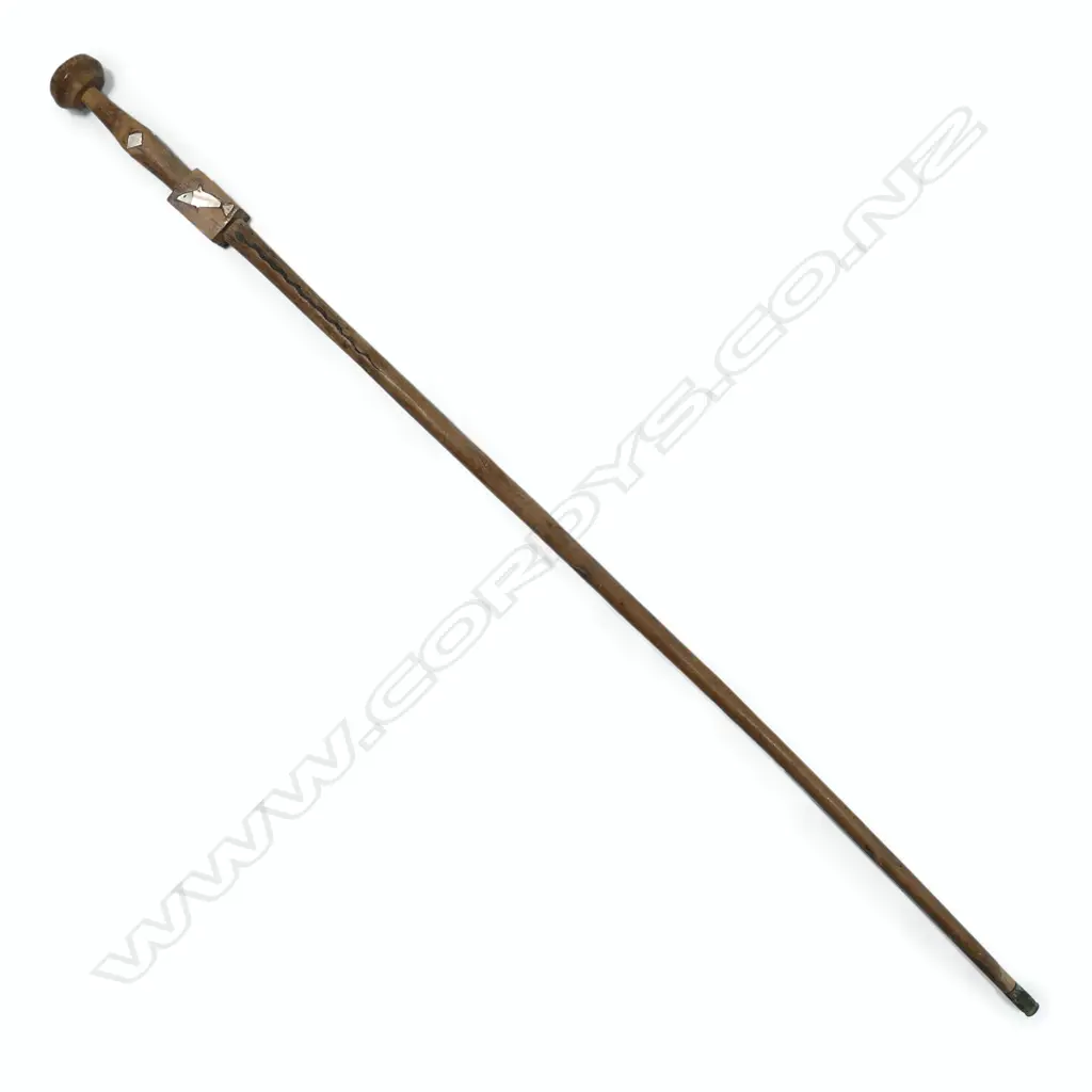 A vintage Solomon Islands walking stick Image 1++
