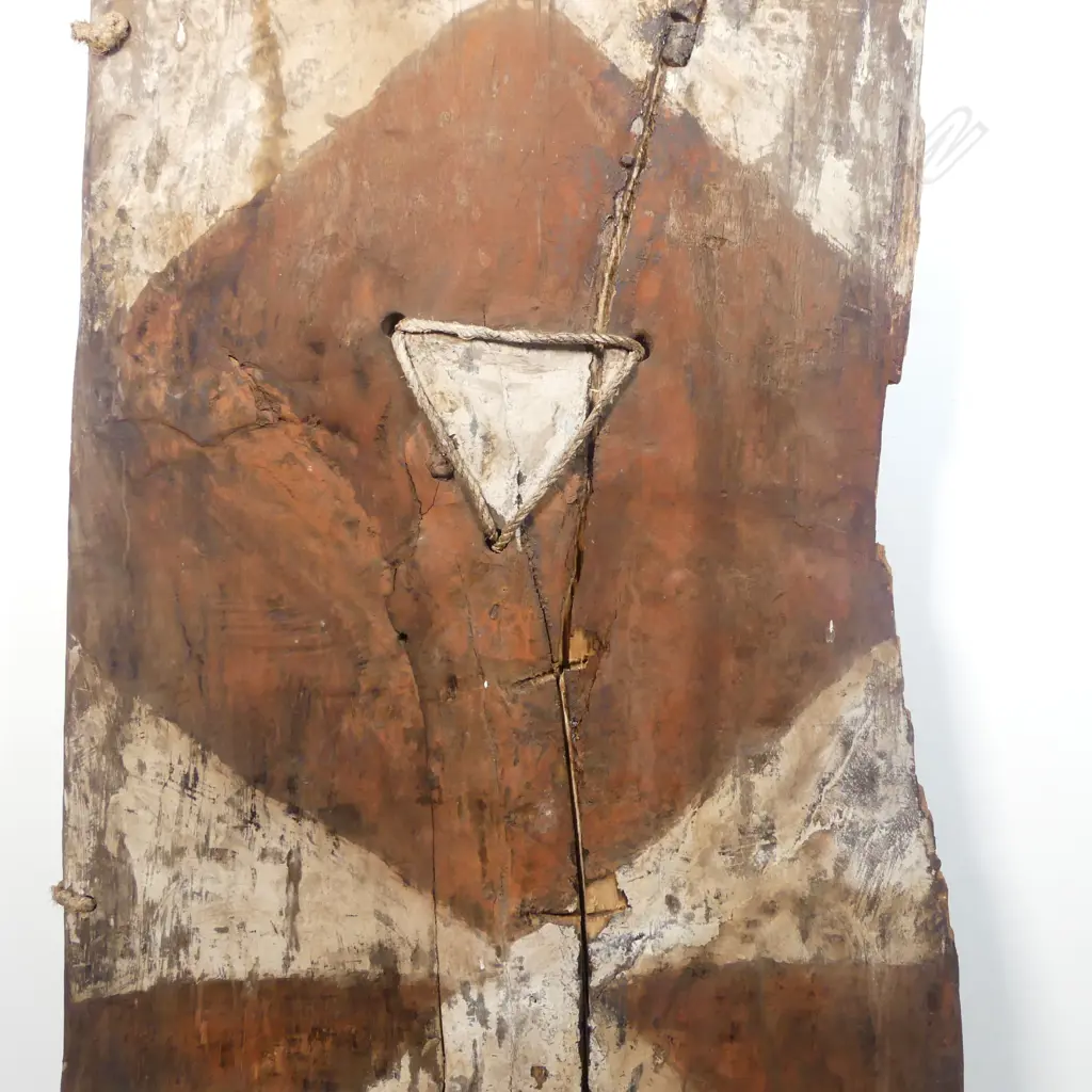 An old PNG Melpa People Western highlands fighting shield Image 1++