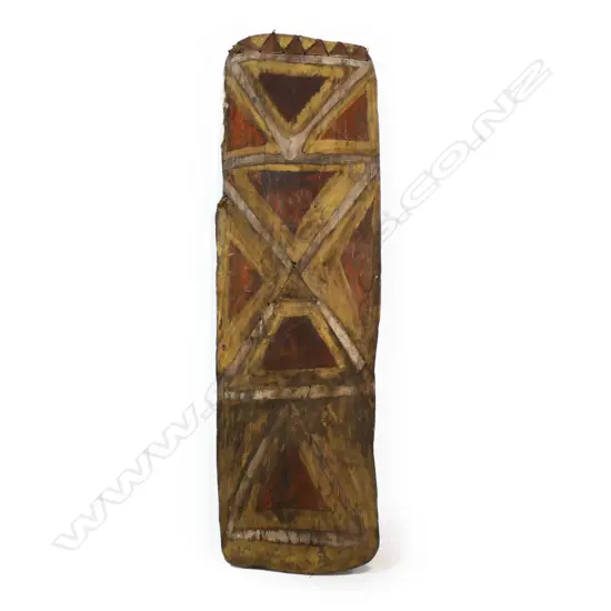 Old New Guinea Highlands fighting shield