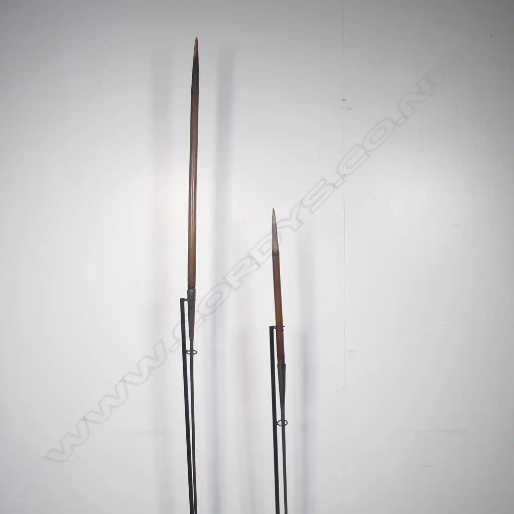Two mounted African spears Image 1++