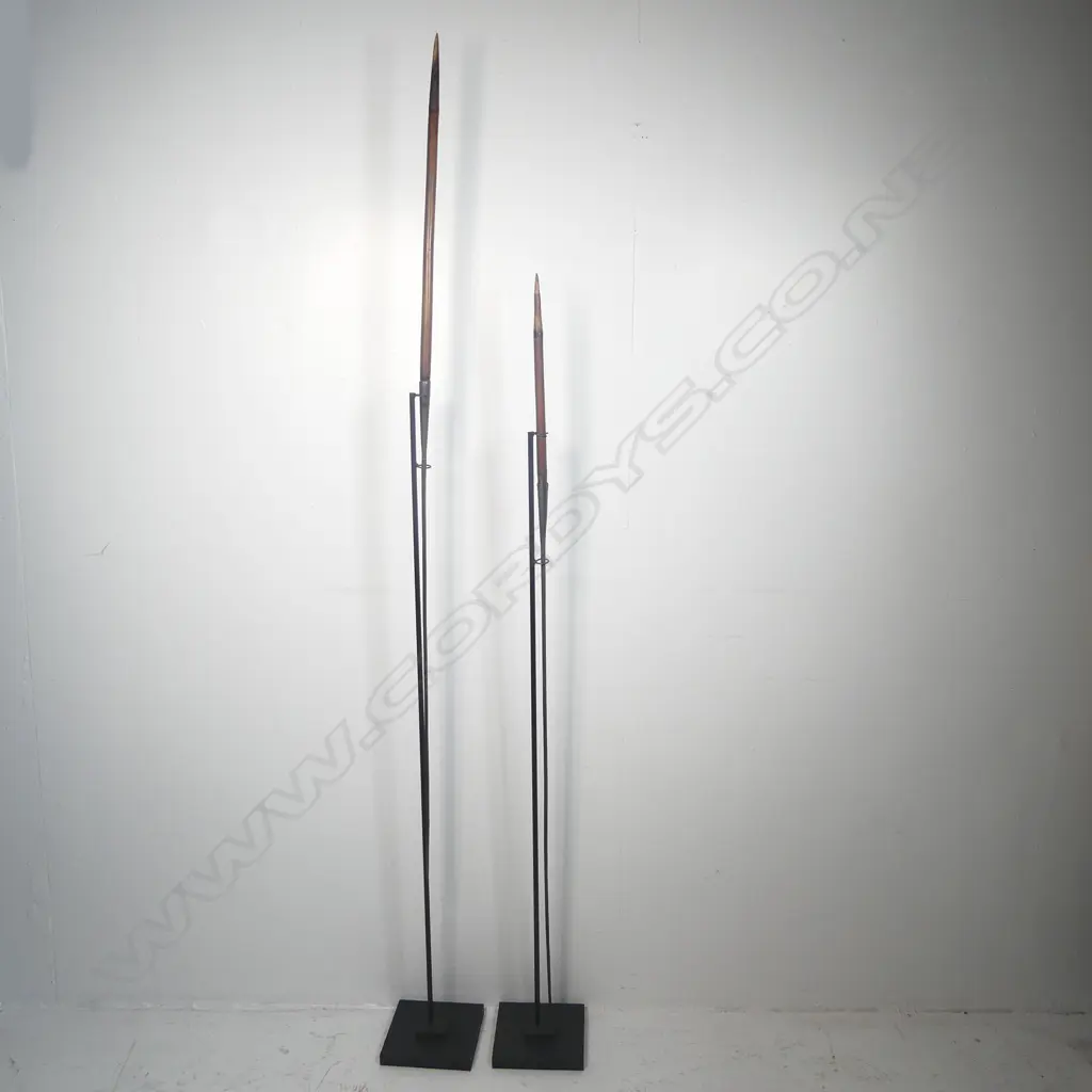 Two mounted African spears Image 1++
