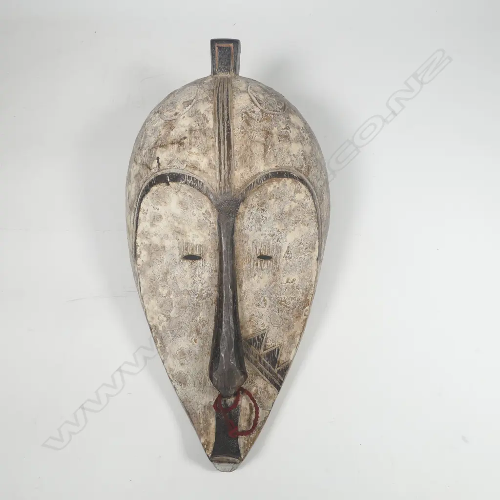 An African Fang mask of hollow form Image 1++