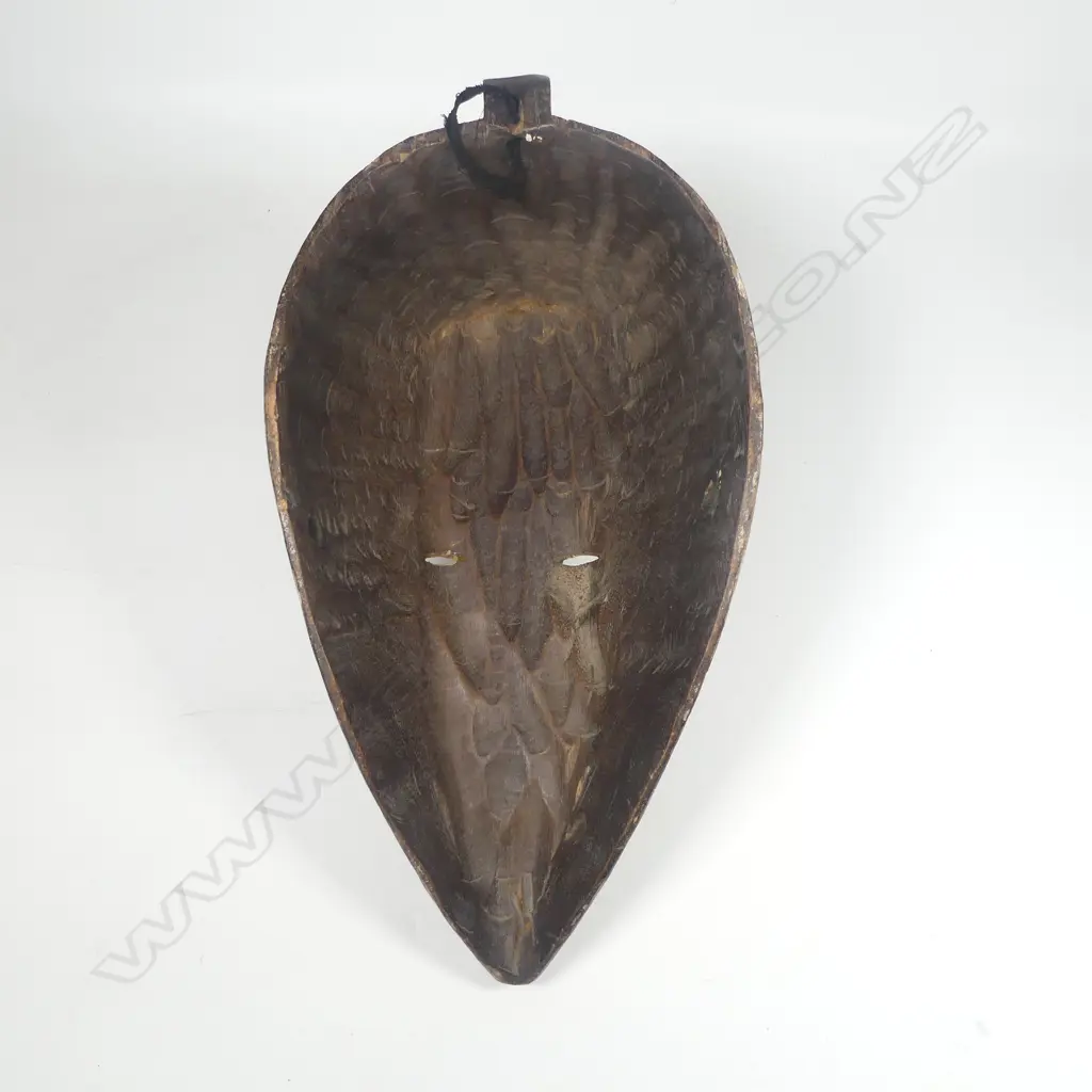 An African Fang mask of hollow form Image 1++