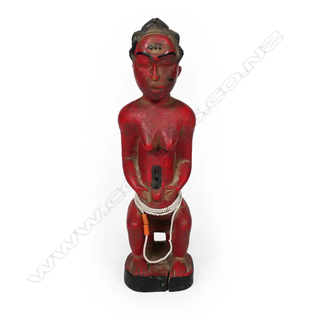 A Baule carved figure Image 1++