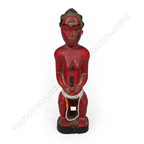 A Baule carved figure