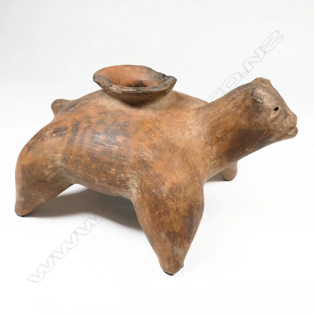 Pre-Columbian Colima Mythical Vessel Figure, Image 1++