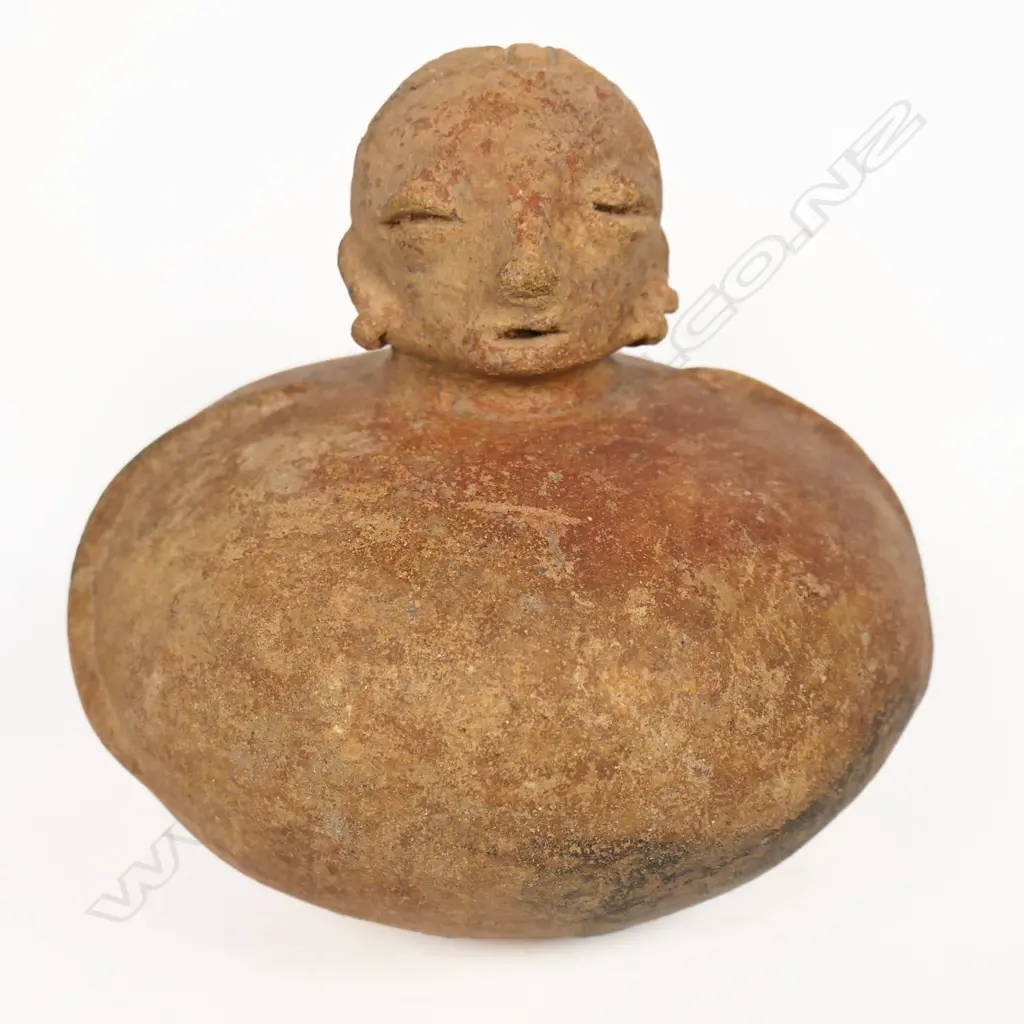 Pre-Columbian Jalisco Anthropomorphic Vessel, Image 1++
