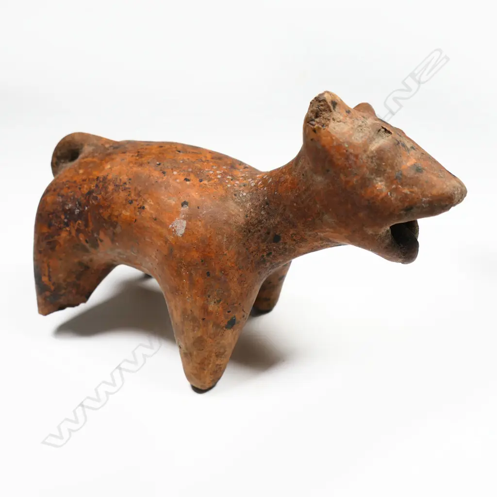 Two Pre-Columbian Colima Dog Figures, Image 1++
