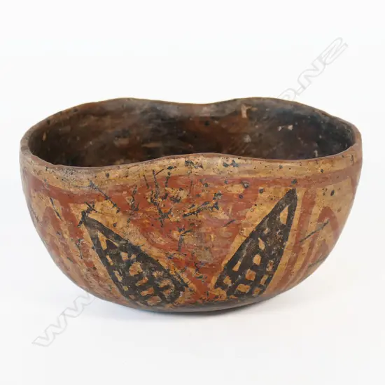 Pre-Columbian Mayan Ceremonial Bowl,