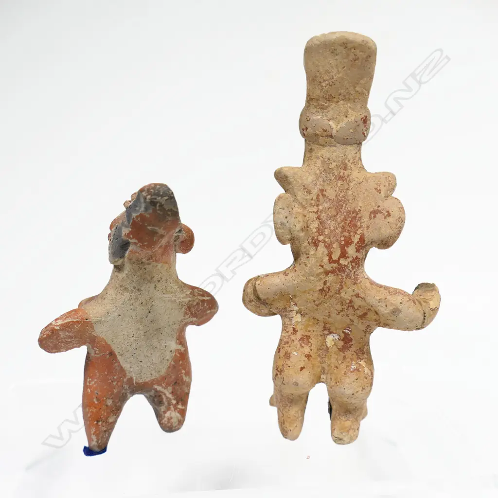 Two Pre-Columbian Figures, Image 1++