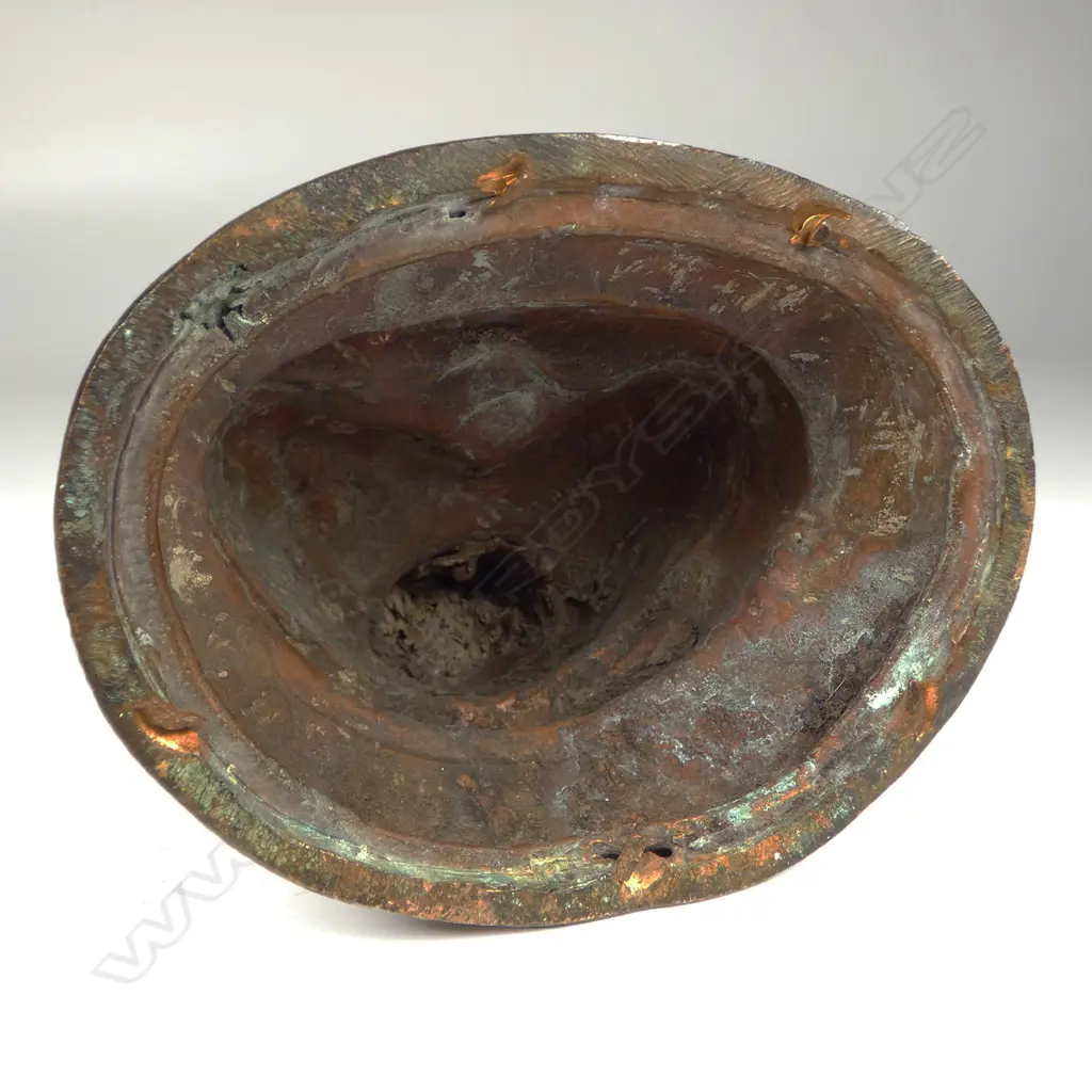 A Good 19thC Tibetan Bronze Vajrasattva Buddha Figure, Image 1++