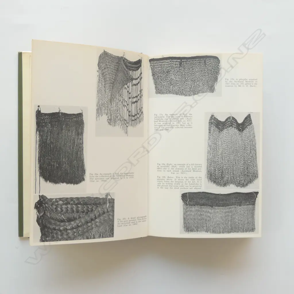 The book ‘Traditional Māori Clothing - A Study of Technological and Functional Change’ by S.M. Mead Image 1++
