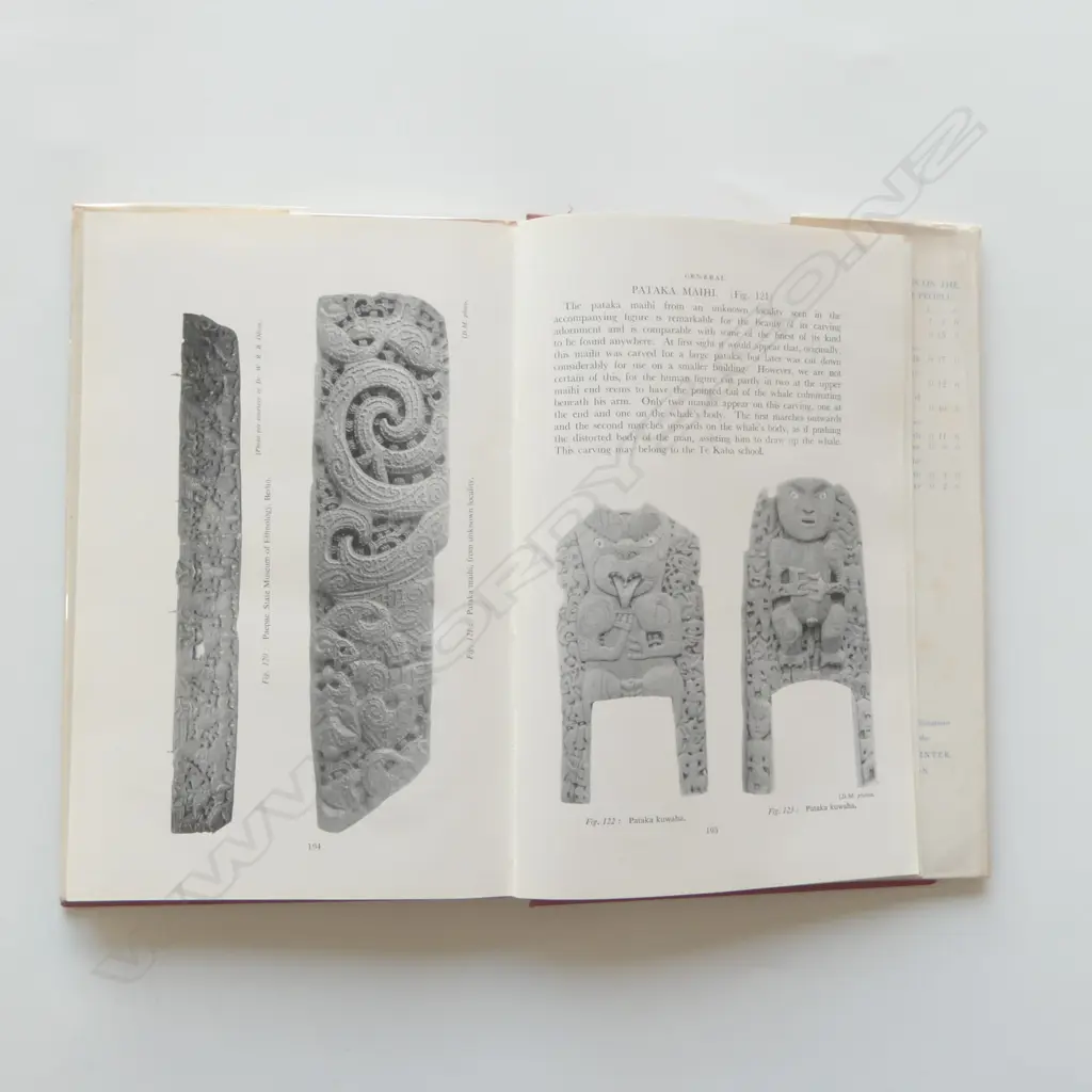 The book ‘Māori Houses and Food Stores’ by W. J. Phillipps, Image 1++