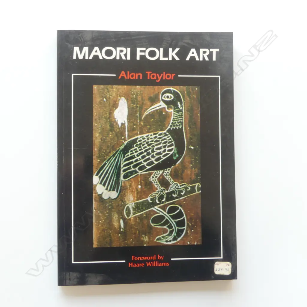 The book ‘Māori Folk Art’ by Alan Taylor Image 1++