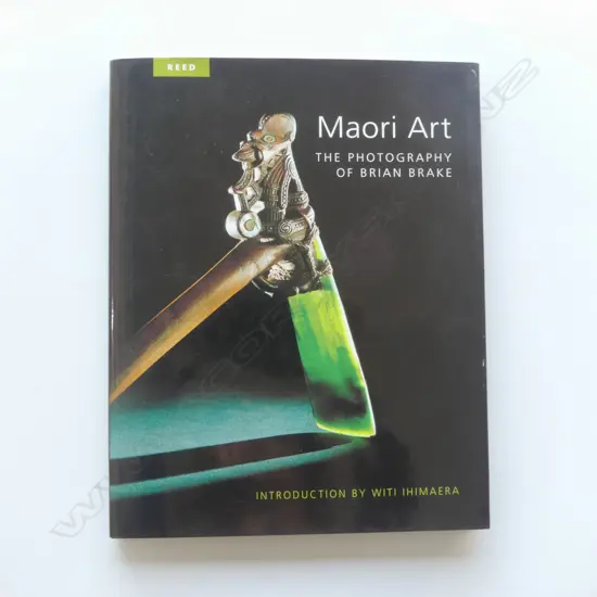 The book ‘Māori Art- The photography of Brian Brake’,