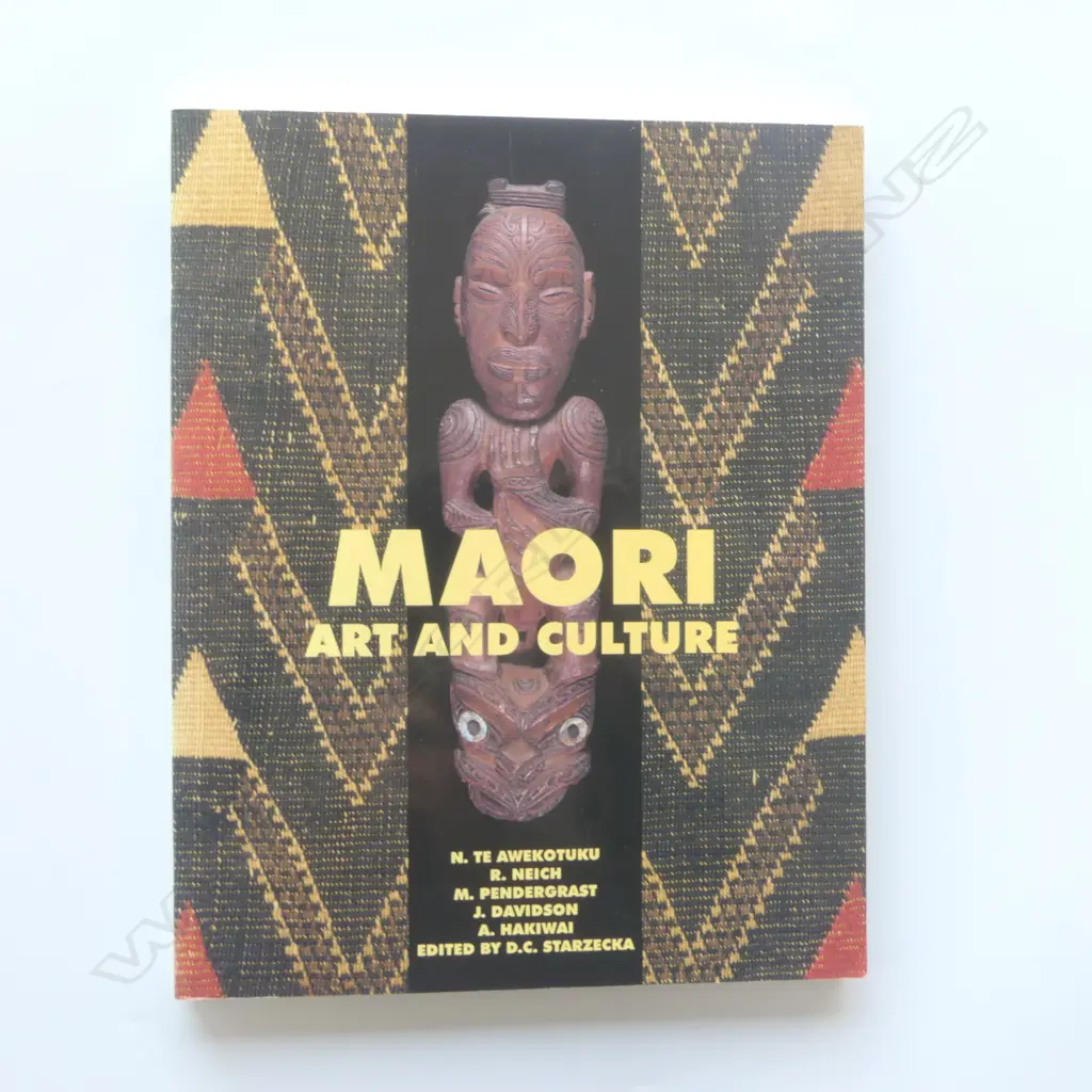The book ‘Māori Art and Culture’ by N. Te Awekotuku, R. Neich, N. Pendergrast et al. Image 1++