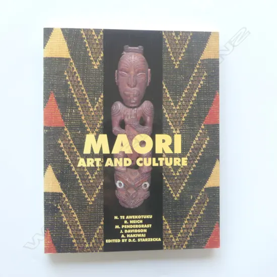 The book ‘Māori Art and Culture’ by N. Te Awekotuku, R. Neich, N. Pendergrast et al.