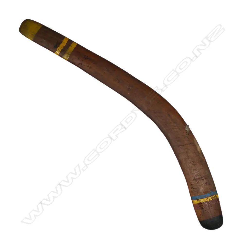 Vintage Australian Aboriginal hunting boomerang L.650mm, Image 1++