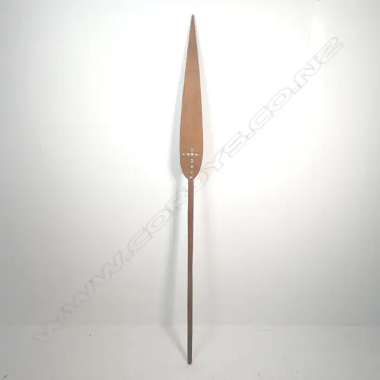 A Cook Island Canoe Paddle
