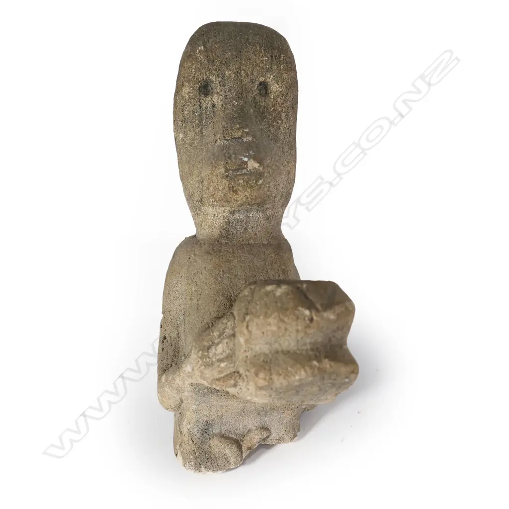 An Indonesian Sumba stone figural carving Image 1++