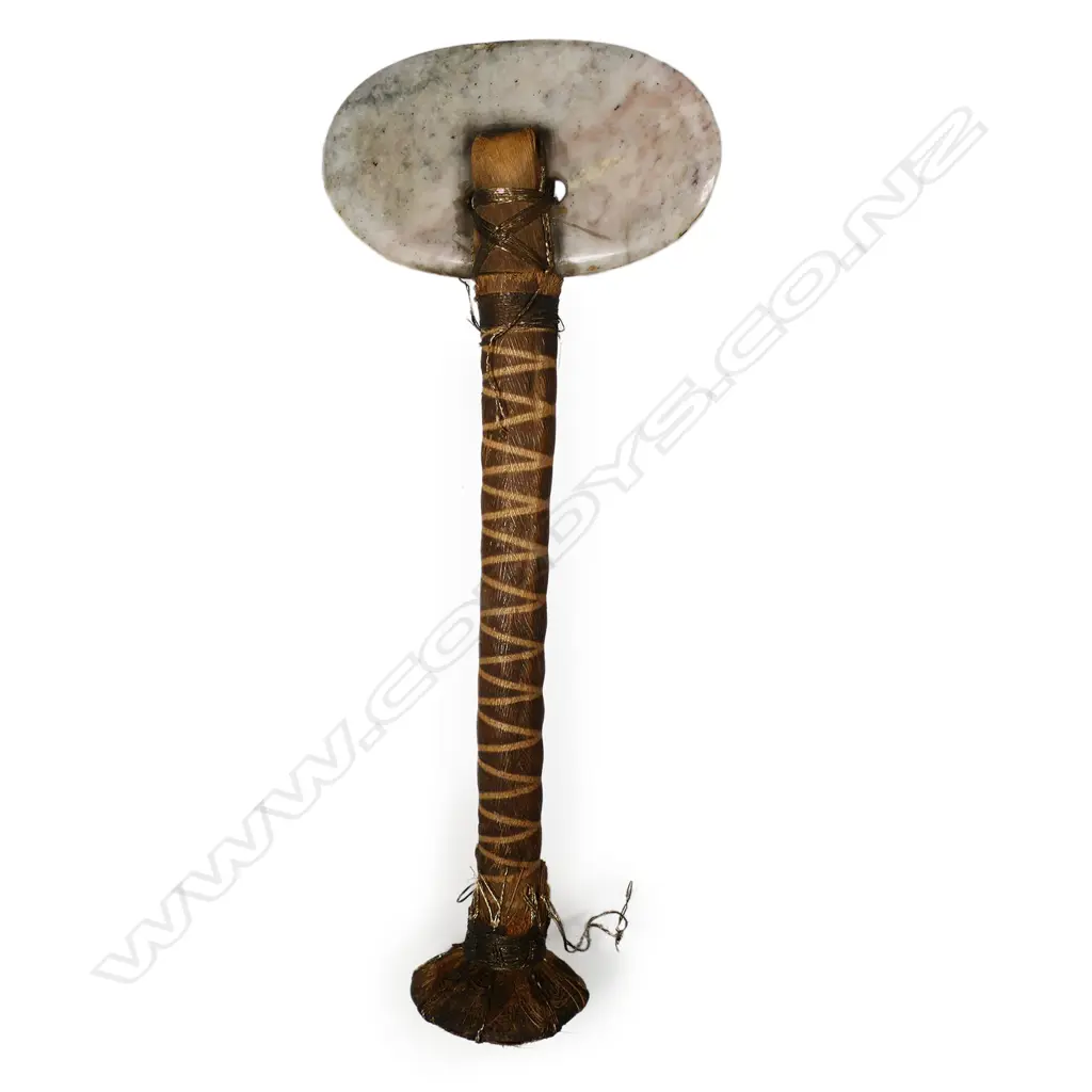 New Caledonian Kanak people O'Kono ceremonial axe, Image 1++